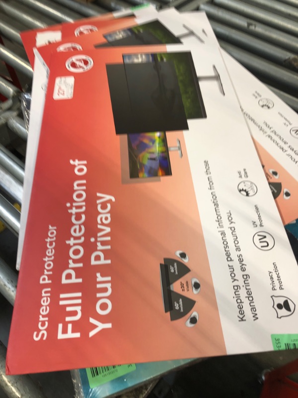 Photo 1 of !!!!FACTORY SEALED!!!!!!!!MOBDIK 27 Inch Computer Privacy Screen for 16:9 Aspect Ratio Widescreen Monitor, Anti Blue Light Computer Monitor Privacy Filter, Anti Glare & Spy - 2 Pack