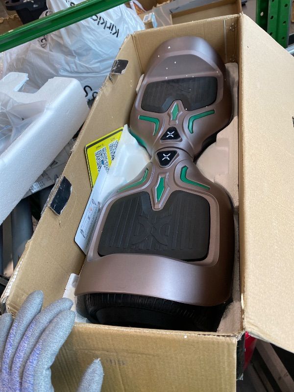 Photo 1 of **UNTESTED**
Hover-1 Superfly Electric Self Balancing Scooter with 7MPH Top Speed, 6 Mile Range, Long Lasting Li-Ion Battery - 5HR Full Charge, Built-In Bluetooth Speaker - Rider Modes: Beginner to Expert