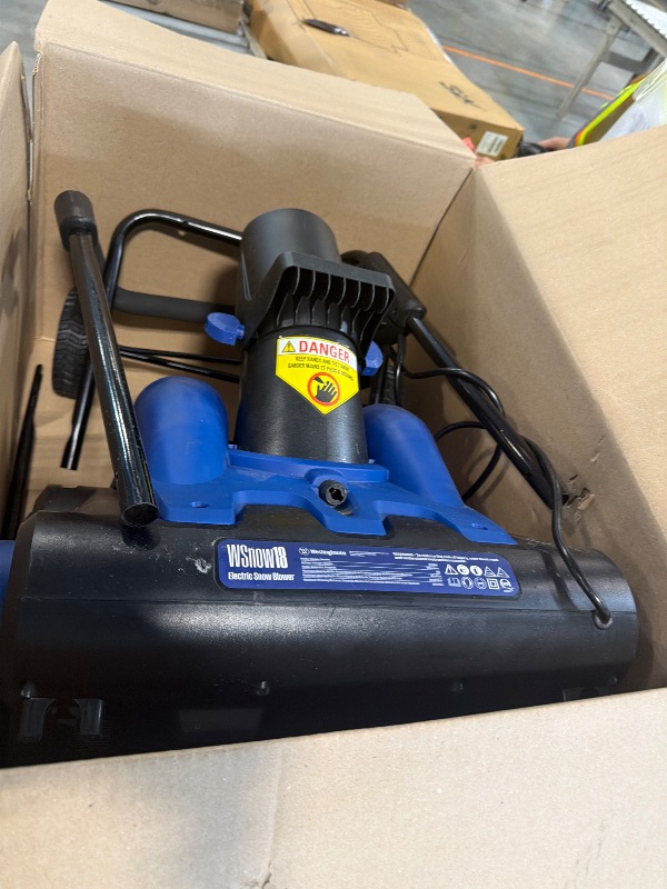 Photo 1 of ***SIMILAR*** Westinghouse WSnow18 Corded Snow Blower 18 Inch, Dual LED Lights, Electric Snow Blower with 25ft Throwing Distance, Plows 650lbs/min, Adjustable Chute