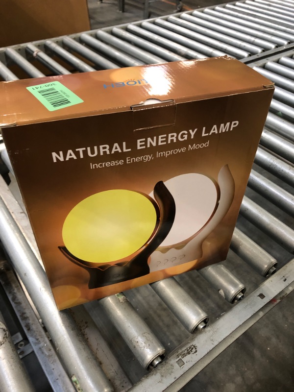 Photo 1 of *UNTESTED*
HIBOITEC Light Therapy Lamp, UV-Free 10000 Lux Therapy Light, Rotatable Sunlight Lamp with 3 Color Temperature & 5 Adjustable Brightness Levels & Timer & Memory Function, Home/Office/Decoration