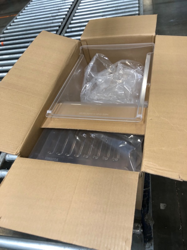 Photo 1 of [2 PACK] 240337103 Refrigerator Crisper Drawer Replacement Compatible with Frigidaire Kenmore Refrigerator Drawer Replacement, Frigidaire Drawer Replacement for AP2115741, 240337100, 240337102