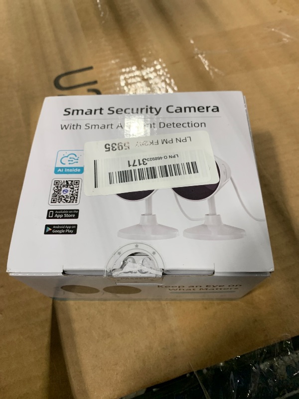 View 2 of [5G & 2.4G] Indoor/Outdoor Security Camera for Home, Baby/Elder/Dog/Pet Camera with Phone App, Wi-Fi Camera w/Spotlight, Color Night Vision, 2-Way Audio, 24/7, SD/Cloud Storage, Work w/Alexa, 2Pack