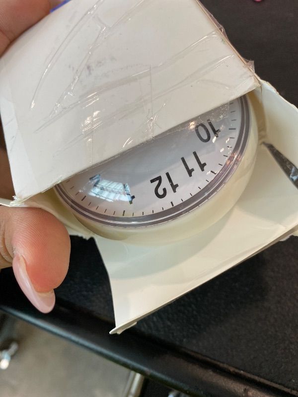 Photo 1 of **UNTESTED**
Weewooday Waterproof Bathroom Clock Small Digital White Shower Wall Clock with Easy Reading Face for Bathroom Pool Supplies(Suction Cup)