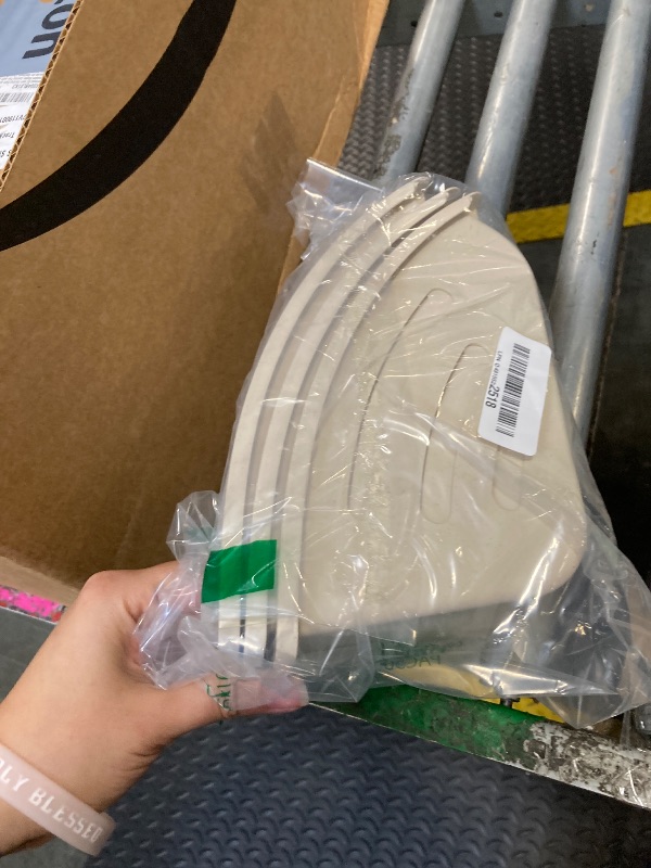 Photo 1 of ***Only 3*** Akamino 4 Pcs Paper Plate Holder,10 Inch Plastic Paper Plate Dispenser, Dinner Plate Organizer for Countertop, ReusablePlate Storage Rack for Kitchen Cabinet
