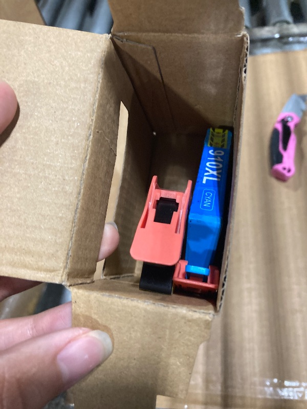 Photo 1 of ***MISSING PARTS*** PROSWIFT 910XL Ink Cartridges for HP Printers Replacement for HP 910XL Ink Cartridges Combo Pack for HP 910 Ink Work with OfficeJet Pro 8010e 8015e 8025e 8020e 8028e 8035e 8015 8020 Printer(4 Pack)