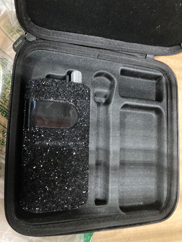 View 3 of ***MISSING PARTS**** Lavinda Professional Electric Nail Drill Kit, 35000RPM Cordless Portable Machine for Acrylic Gel Nails, Rechargeable E File With Black Rhinestones, Manicure Tools (Black)