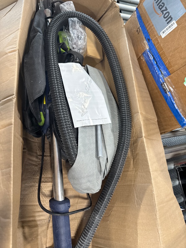 Photo 1 of *** UNCLEAN **Drywall Sander, 2025 Upgraded 8-Amp Popcorn Ceiling Removal Tool with 7 Variable Speed 800-1800RPM, Drywall Sander with Vacuum Dust Collector with Extendable Handle, LED Light,12pcs Sanding Discs,Blue