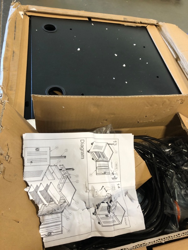 Photo 1 of ***Instructions Damaged****VEVOR Charging Cart, 32 Device Mobile Charging Station, Up to 15.6 in Screen Size, Office and Classroom Mobile Charging Cart, for Chromebook, Tablet and Laptop