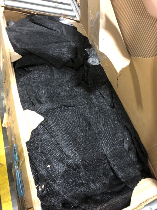 Photo 1 of ***Only Box 2 Of 2*** ***Partial Set*** Yohood Trampoline Outdoor 12FT 14FT, Recreational Trampolines with Enclosure Net and Ladder, ASTM Approved for Kids and Adults, with Additional 8 Stabilizer Bars and Anti-Rust Coated Galvanized Frame
