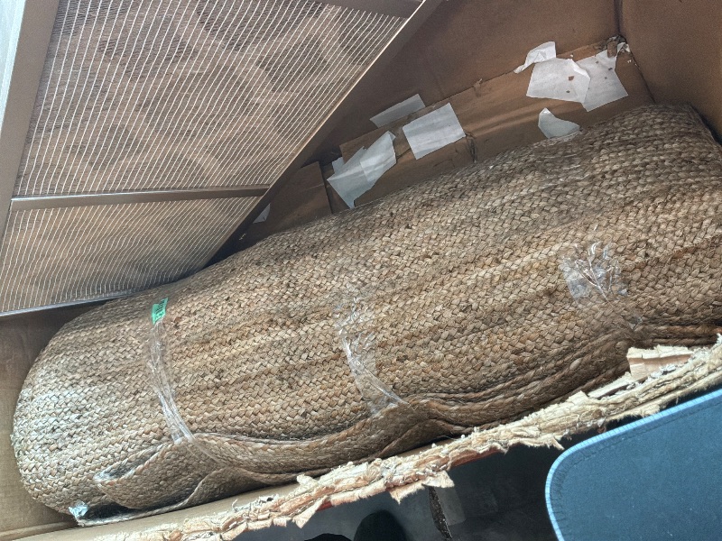 Photo 1 of [Clean First, smells] Bamboo Collection Handmade Jute Area Rug