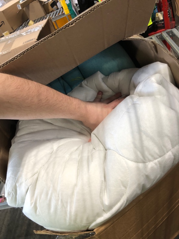 Photo 1 of ***Stock Photo Is A Similar Item*** Mattress Topper W/ Cover, Size Unknown