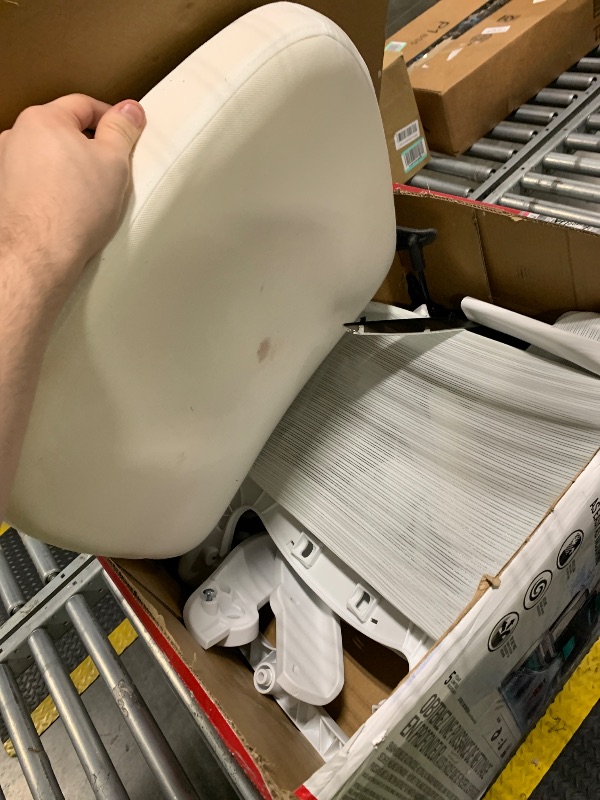 View 3 of ***Item Is Dirty*** TRALT Office Chair Ergonomic Desk Chair, 330 LBS Home Mesh Office Desk Chairs with Wheels, Comfortable Gaming Chairs (White White)