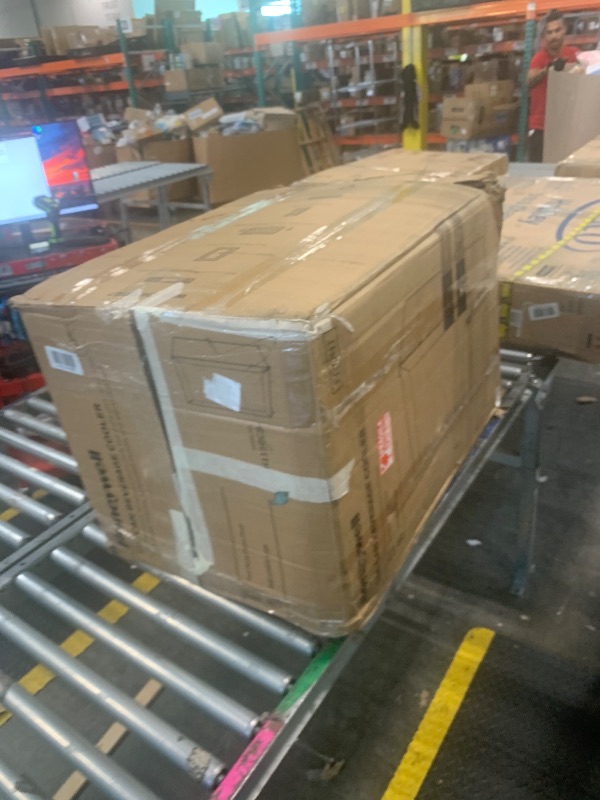 View 2 of ** sold as is no refund\return** 
Honeywell Beverage Refrigerator and Cooler, 116 Can Mini Fridge with Glass Door for Soda Beer or Wine for Office or Bar with Adjustable Removable Shelving, Commercial Grade