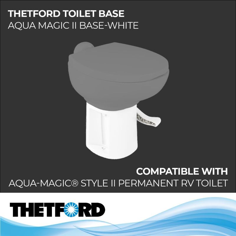 Photo 1 of [PIECES MISSING] Thetford 42137 Aqua Magic II Base-White