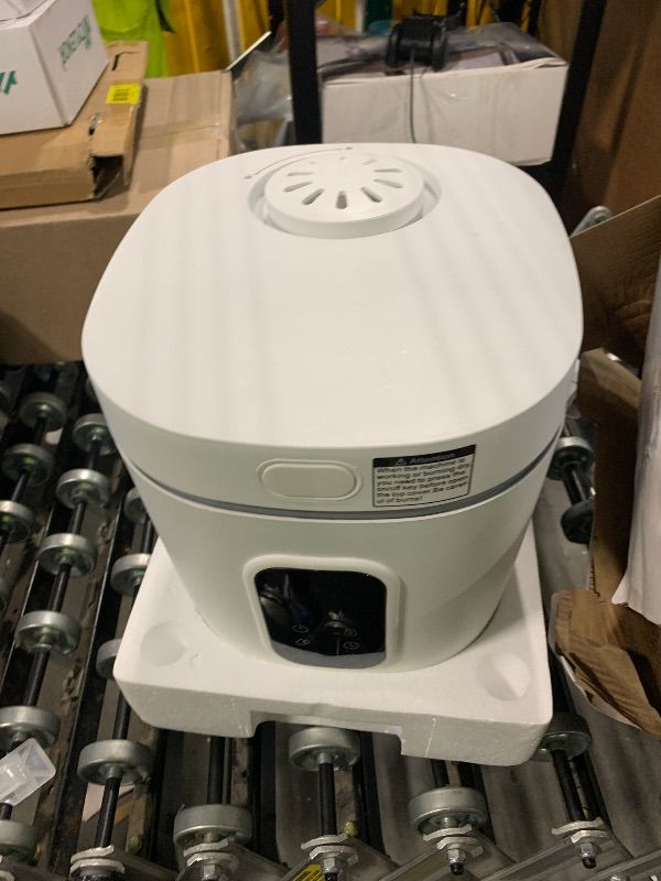 Photo 1 of ***USED*** 3.3L Warm Mist Humidifier for Bedroom Large Room, Stainless Steel Air Humidifier 0.87Gal Steam Humidifiers with Humidity Sensor Sleep Mode Auto Shut-off, Quiet & Safe for Baby Nursery Office Plants