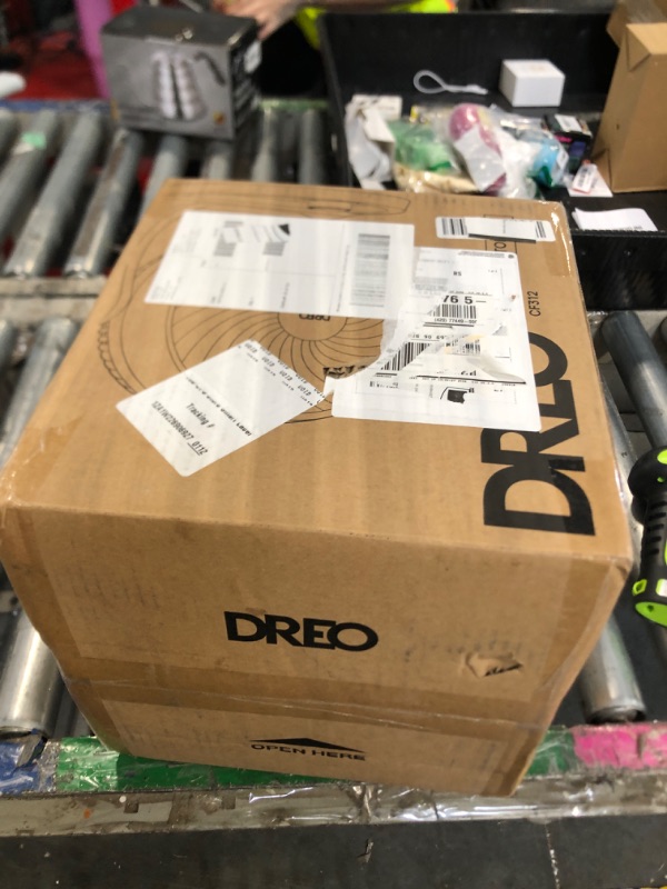 Photo 1 of ***NOT WORKING*** DREO Fan for Bedroom, 12 Inches, 70ft Powerful Airflow, 25db Quiet Table Air Circulator Fans for Whole Room, 120° Adjustable Tilt, 3 Speeds, Desktop Fan for Home, Office, Kitchen