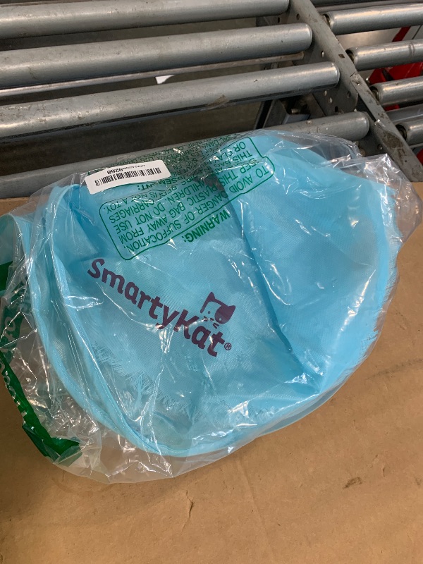 Photo 1 of ***The blue fabric is torn.***SmartyKat Hot Pursuit Electronic Concealed Motion Cat Toy, Unpredictable Erratic Movement Mimics Prey for Active Hunting for Cats & Kittens, Battery Powered