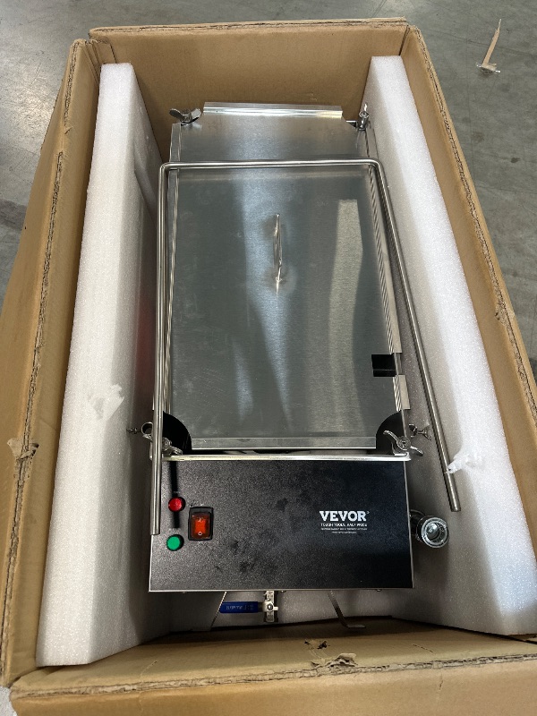Photo 1 of **** DIRTY NEEDS TO BE CLEANED**** VEVOR Fryer Oil Filter Machine, Hot Oil Container 55L /116 LBS/15 Gal, Commercial Deep Fryer Oil Filter 10 L/min, Cooking Oil Filter Pump & Oil Hose, 300W Mobile Fryer Filter Kitchen Restaurant