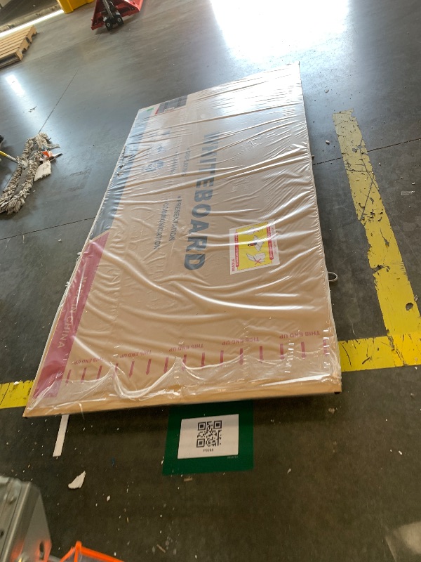 Photo 1 of ***FRAME NEEDS TO BE REGLUED**** VIZ-PRO Dry Erase Board/Magnetic Whiteboard, 96 x 48 Inches, Large Wall Mounted Board for School Office and Home 8' x 4'