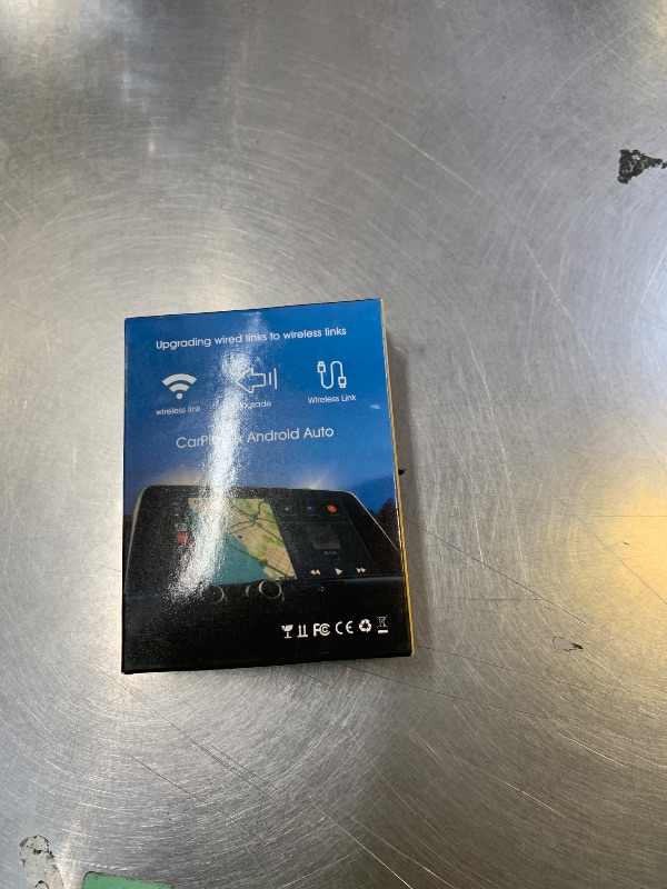 Photo 1 of [2026 Upgrade] 2-in-1 Wireless CarPlay and Android Auto Adapter, Plug & Play, 5GHz Dual-Band Zero Latency, with USB/USB-C Converter, for iPhone/Android, Compatible with 99% Cars