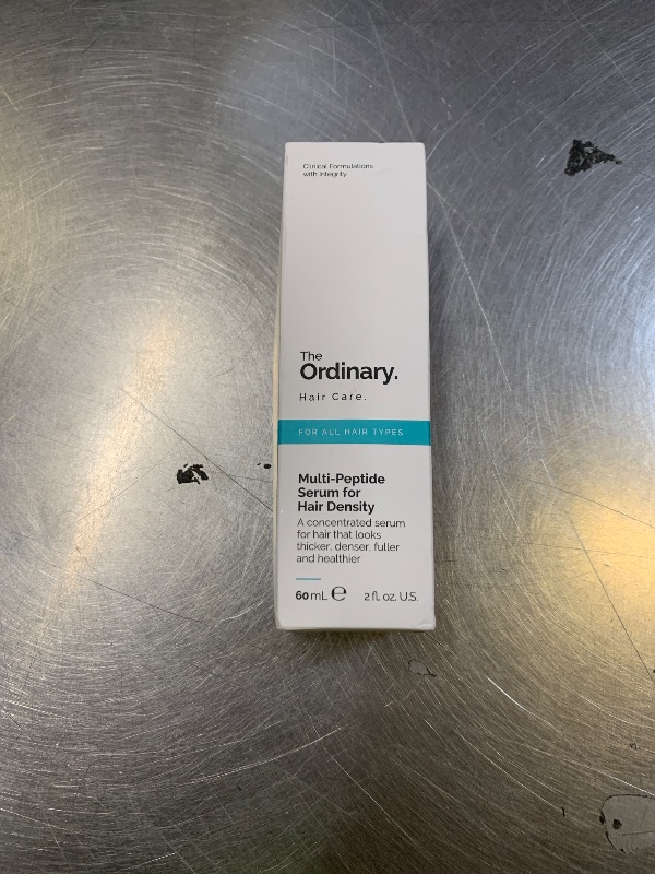 Photo 1 of The Ordinary Multi-Peptide Serum for Hair Density, Peptide-Powered Formula for Thicker, Fuller Looking Hair, 2 Fl Oz