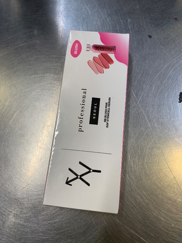 Photo 1 of XY PROFESSIONAL Glow BLUSH Foundation Ampoule blush bb cheek color Starter Kit- BB Blush Treatment KOREA Microneedling Academy supplies PINK color