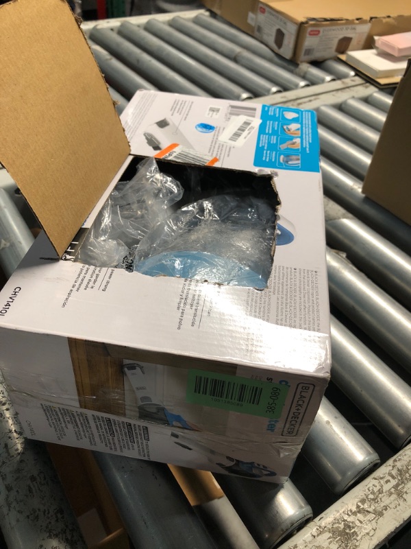 Photo 1 of ************Missing charging base**************
BLACK+DECKER dustbuster AdvancedClean Cordless Handheld Vacuum, Compact Home and Car Vacuum with Crevice Tool (CHV1410L)