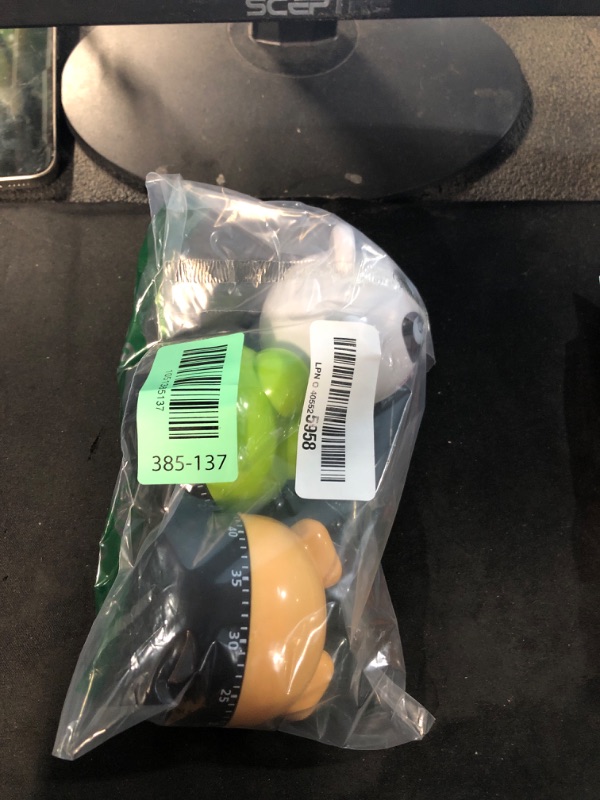 Photo 1 of (BAGGED) (USED/FAIR) DEAYOU 3 Pack Mechanical Kitchen Timer, 60 Minute Egg Timer for Cooking, Small Cute Countdown Timer, Wind Up Manual Dial Rotating Timer Reminder for Kid, Senior, Baking, Exercise, Study, Loud Alarm