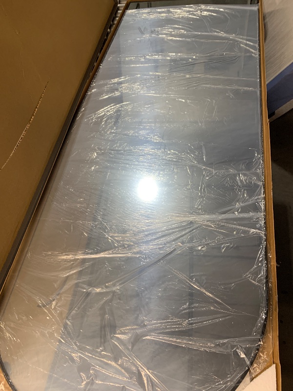 Photo 1 of (see all images) Antok Full Length Mirror, 71"x28" Floor Mirror with Stand, Hanging Mounted Mirrors for Bedroom, Living Room, Cloakroom, Dining Room, Black, Arched