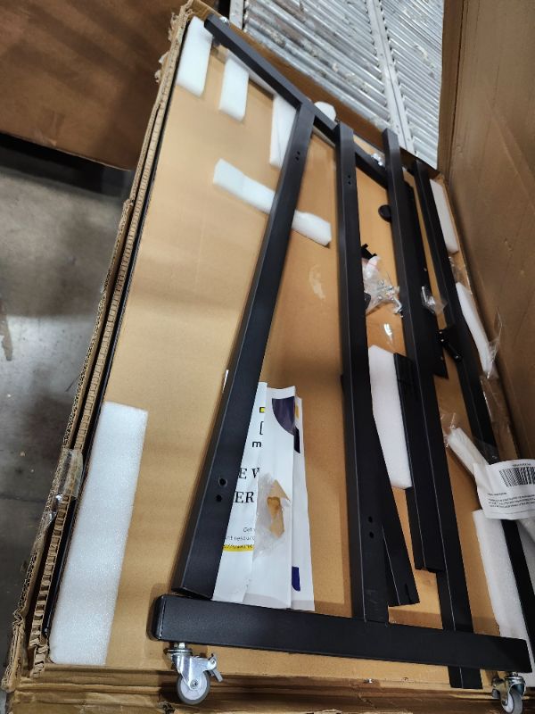 Photo 1 of ***************MISSING PARTS/MINOR DAMAGE**********************
Rolling Dry Erase Board 48 x 32, maxtek Double-Sided Mobile White Board, Large Portable Magnetic Whiteboard with Stand - Easel Style Whiteboard with Wheels for Home Office Classroom School, B