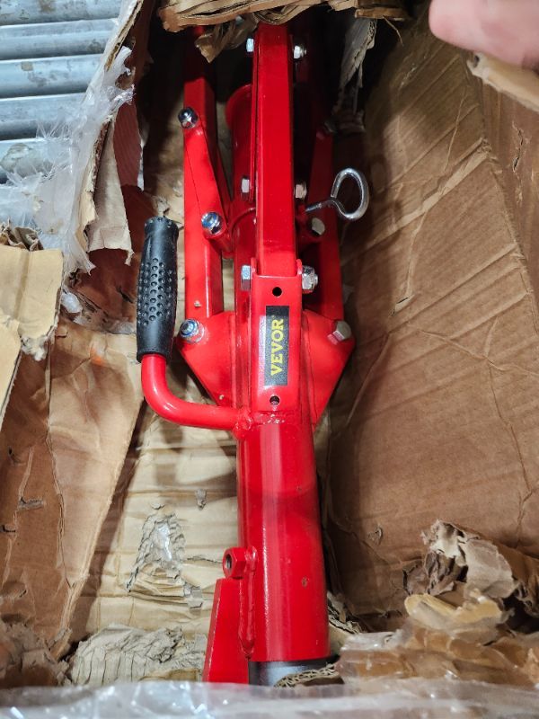 Photo 1 of *****************missing v head top piece***********
Vevor Stand, Pipe Jack Stands with Casters Adjustable Height 28-52 Inch, V Head Pipe Stand 882 LB, Folding Portable Pipe Stands 1/8 to 12 Inch Pipe Supporting, Steel Jack Stand