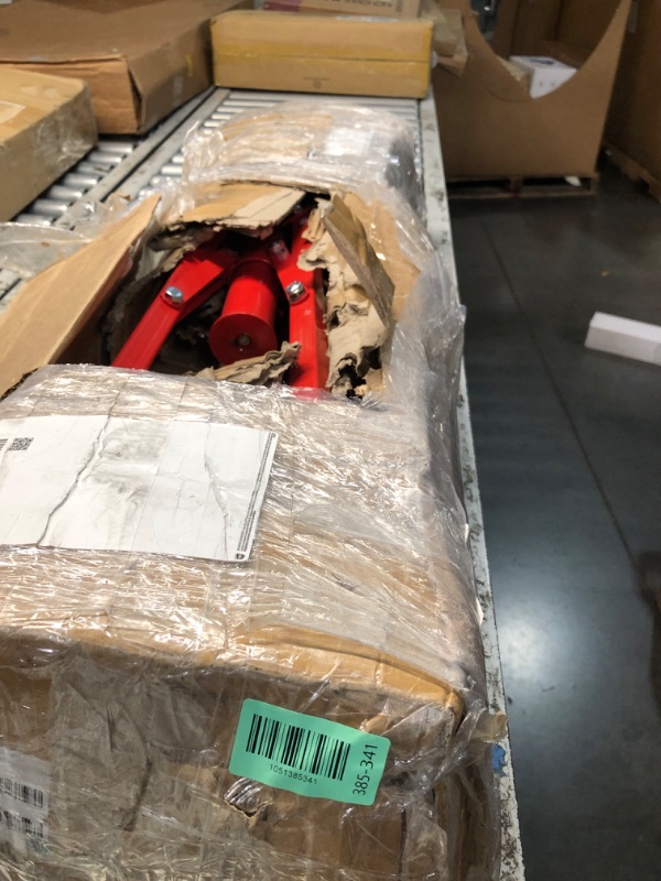 Photo 1 of *****************missing v head top piece***********
Vevor Stand, Pipe Jack Stands with Casters Adjustable Height 28-52 Inch, V Head Pipe Stand 882 LB, Folding Portable Pipe Stands 1/8 to 12 Inch Pipe Supporting, Steel Jack Stand