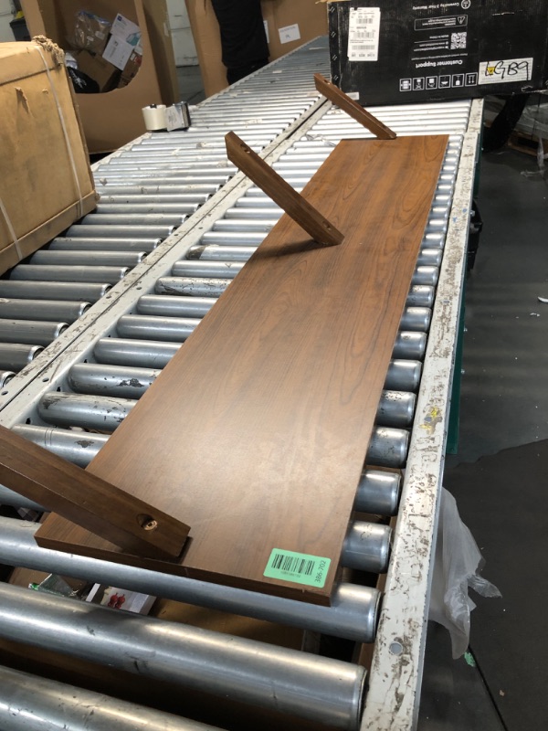 Photo 1 of *****************ONLY 1 SHELF************
MUPATER 91” Wood Shelves Suitable for 8 FT Wood Greenhouse, Large Bearing Capacity, Wall Shelf Storage Floating Shelves for Wooden Greenhouse, Brown (2PCs)