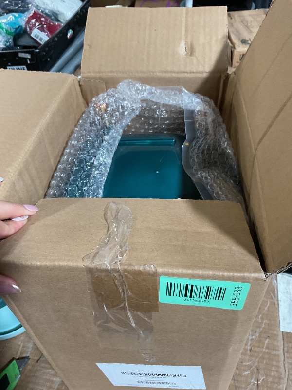 Photo 1 of (broken lid) Makeup Organizers and Storage Make up Organizer for Vanity Cosmetics Skincare With Lid and Drawers Display Cases for Countertop