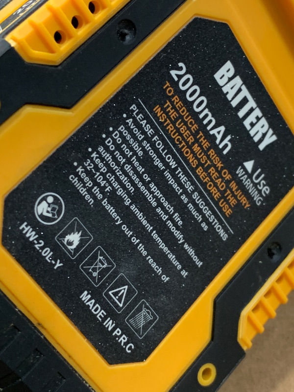 Photo 1 of (please see all images) Cordless Hedge Trimmer & Grass Shears 2-in-1 Handheld Small Electric Bush Trimmer with 2x2.0Ah Battery and Charger