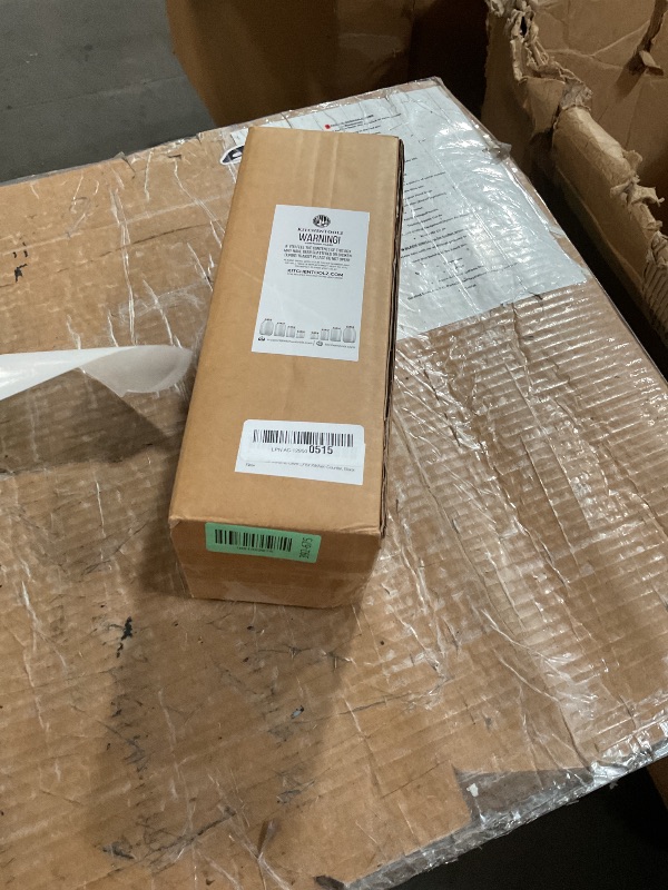 Photo 1 of ***(MAJOR DAMAGE/ SEE NOTES)***Black Ceramic Olive Oil Dispenser Bottle 16 Oz Container for EVOO or Vinegar, Kitchen Counter Design