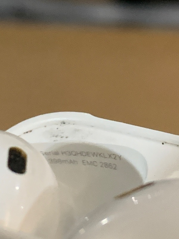 Photo 1 of ** PARTS ONLY ** Apple Airpods In-Ear Bluetooth Wireless Headset (Renewed)