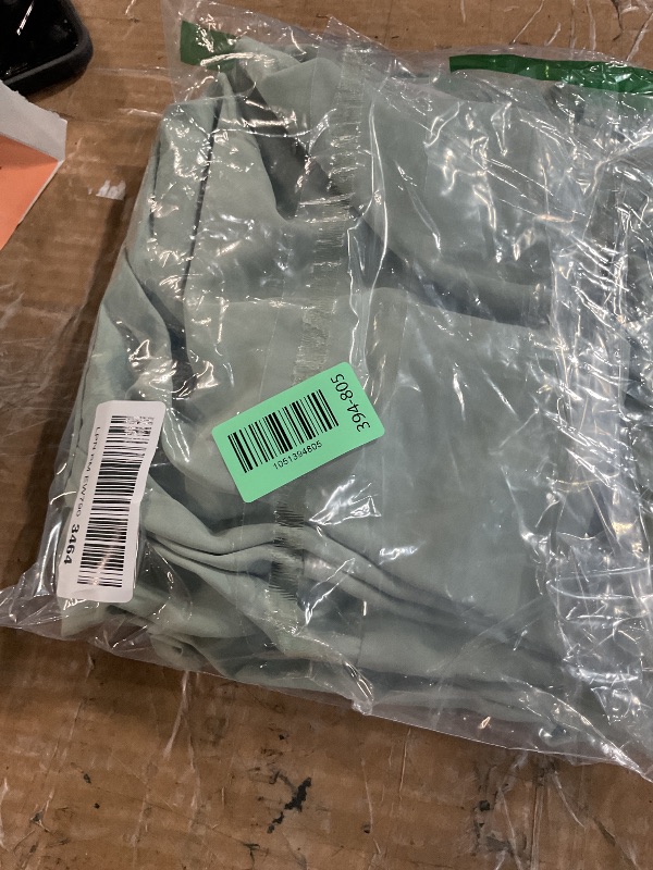 Photo 1 of (missing belt) PRETTYGARDEN Women's Summer Maxi Sun Dress Sleeveless Halter Neck Flowy Ruffle Hem Long Boho Dresses with Belt (Solid Light Green,Large)