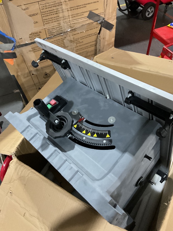 Photo 1 of *** Missing the whole bottom legs part***  DEWALT 10-Inch Table Saw with Rolling Stand, 32-1/2-Inch Rip Capacity (DWE7491RS)