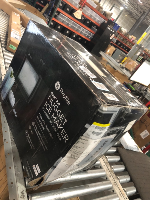 Photo 1 of (used)(minor damage) GE Profile Opal 2.0 XL with 1 Gallon Tank, Chewable Crunchable Countertop Nugget Ice Maker, Scoop Included, 38 lbs in 24 Hours