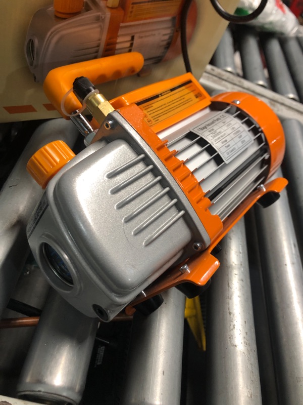 Photo 1 of (used)(please see all images) BACOENG 3.6CFM AC Vacuum Pump and Gauge Set - Home Mini Split Vacuum Pump Kit for R410A Refrigerants -