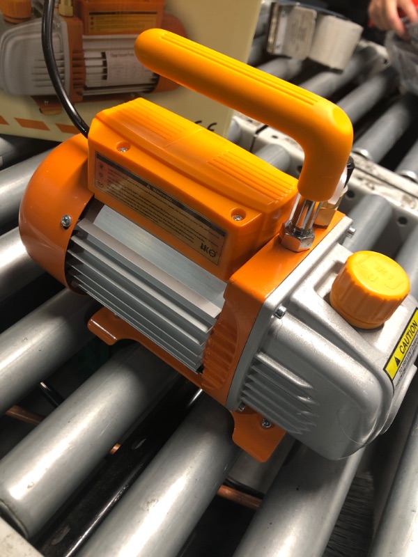 Photo 1 of (used)(please see all images) BACOENG 3.6CFM AC Vacuum Pump and Gauge Set - Home Mini Split Vacuum Pump Kit for R410A Refrigerants -