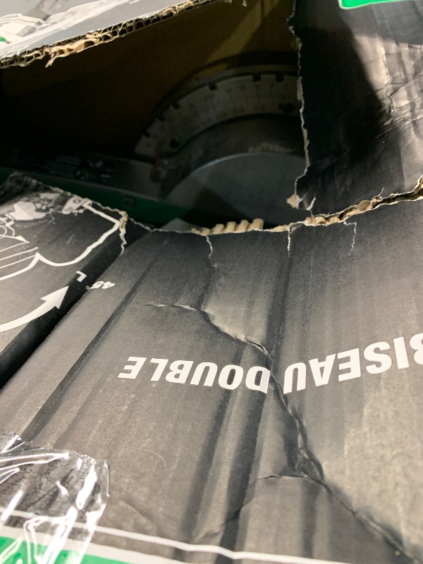 Photo 1 of Metabo HPT 12-Inch Dual Bevel Sliding Miter Saw, 4000 RPM No-Load Speed, 45° Left and Right Bevel Range, Precision Miter Angles, 9 Detent Stops, Xact Cut Shadow Line, C12RSH3