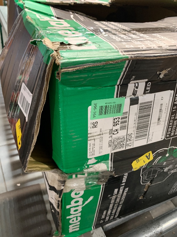 Photo 1 of Metabo HPT 12-Inch Dual Bevel Sliding Miter Saw, 4000 RPM No-Load Speed, 45° Left and Right Bevel Range, Precision Miter Angles, 9 Detent Stops, Xact Cut Shadow Line, C12RSH3