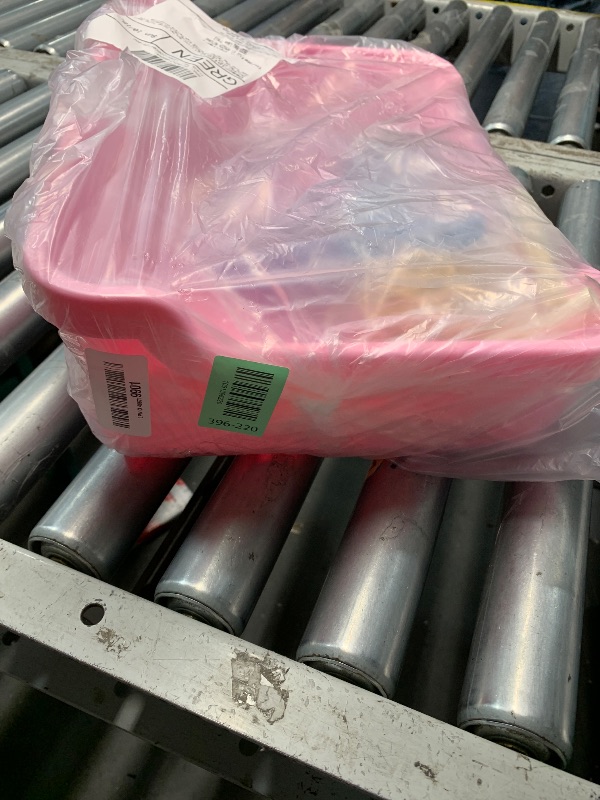 Photo 1 of Hamiledyi Extra Large Rabbit Litter Box Pet Corner Toilet Small Animal Potty Trainer Huge Bunny Litter Pan with Plastic Grate Deep Dump Tray for Adult Guinea Pigs Ferrets Chinchillas