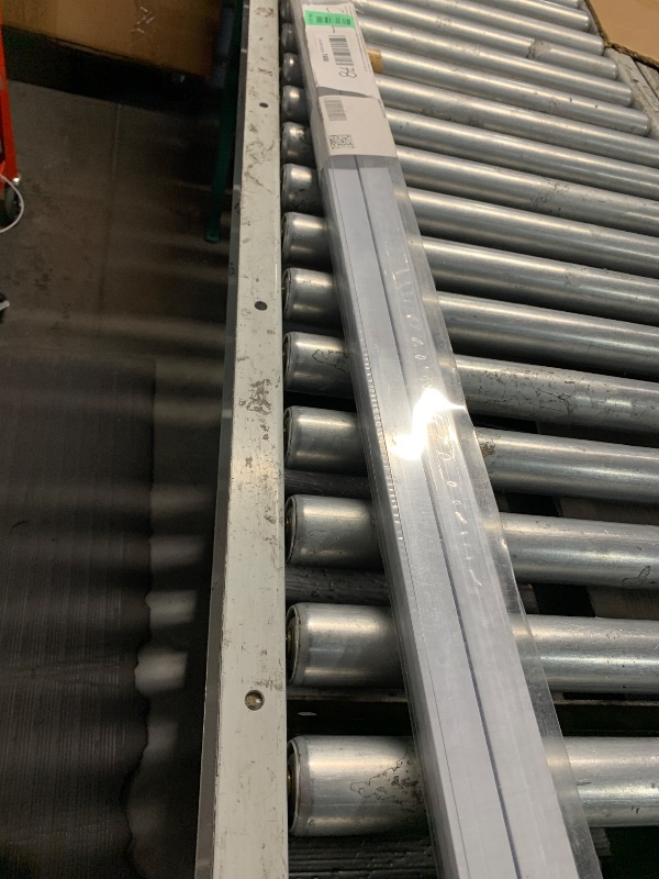 Photo 1 of YXHOMME Ceiling Curtain Track Ceiling Mounted Curtain Rail for Curtains, Drapes, and Room Dividers Ceiling or Wall Mount Curtain Track Room Divider-Sliding Curtain Rail for Living room (white, 3m)