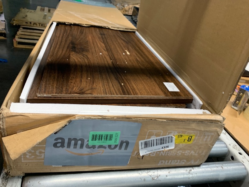 Photo 1 of ***PARTS ONLY*** Sweetcrispy Farmhouse TV Stand 65 Inch for Living Room Bedroom Brown, Tall Entertainment Center with Storage Shelves, Media Console Cabinet with Wood Board, 300 LBS Capacity and Sliding Barn Door