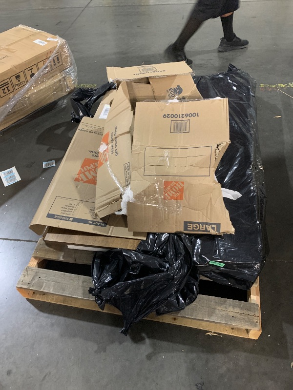 Photo 1 of ***STOCK PHOTO FOR REFERENCE ONLY ***Tribesigns Farmhouse Kitchen Table Set for 4-6, 55-Inch Wooden Dining Table with 2 Benches, Space Saving 3 Pieces Heavy Duty Dinette for Dining Room, Kitchen, Small Space