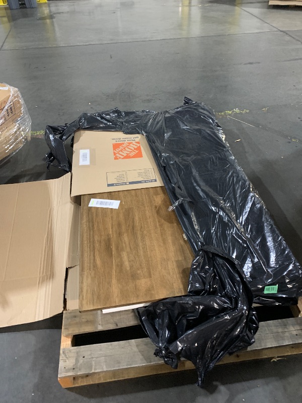 Photo 1 of ***STOCK PHOTO FOR REFERENCE ONLY ***Tribesigns Farmhouse Kitchen Table Set for 4-6, 55-Inch Wooden Dining Table with 2 Benches, Space Saving 3 Pieces Heavy Duty Dinette for Dining Room, Kitchen, Small Space