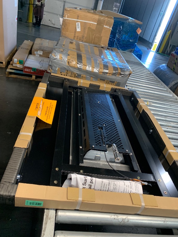 Photo 1 of *** STOCK PHOTO FOR REFERENCE ONLY ***Outland Living Series 403 Fire Table – 44" 50,000 BTU Outdoor Propane Gas Fire Pit Table with Tempered Glass Top & Arctic Ice Decorative Glass Rocks, Espresso Brown